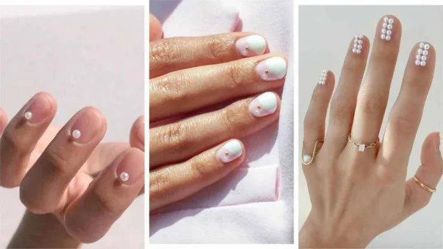 Why are pearls a great complement to your nail art?